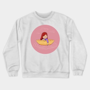 Paper Boat Crewneck Sweatshirt